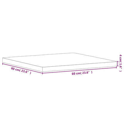 Stolní Deska Čtvercová Masivní Bukové Dřevo