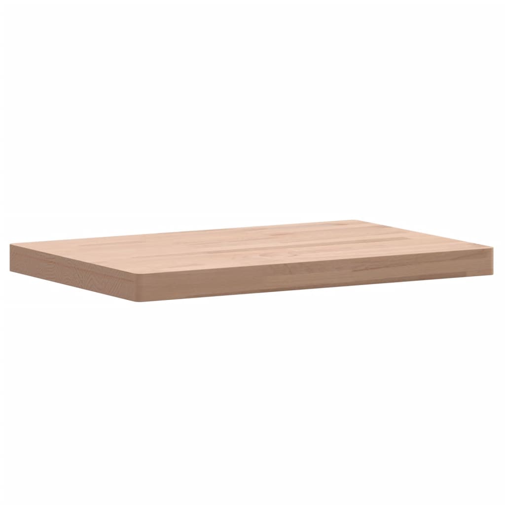 Koupelnová Deska 60 X 40 X 4 Cm Masivní Bukové Dřevo
