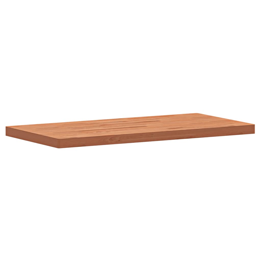 Koupelnová Deska 100 X 50 X 4 Cm Masivní Bukové Dřevo