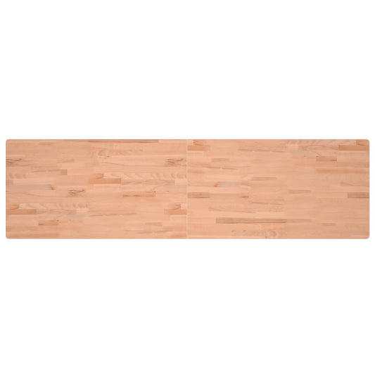 Deska Psacího Stolu 200 X 55 X 2,5 Cm Masivní Bukové Dřevo