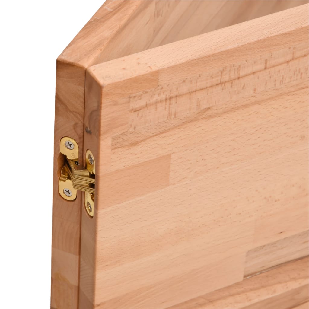 Deska Psacího Stolu 200 X 55 X 2,5 Cm Masivní Bukové Dřevo