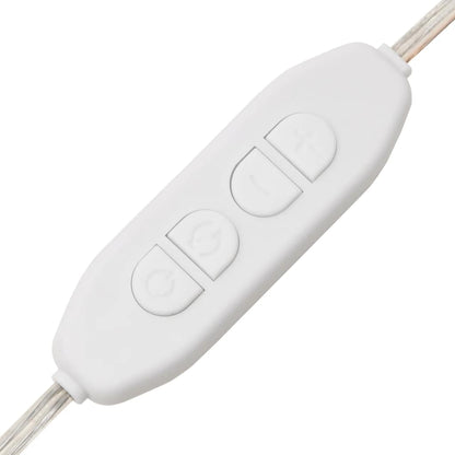 Nástěnné Zrcadlo S Led Osvětlením Sklo Obdélníkové