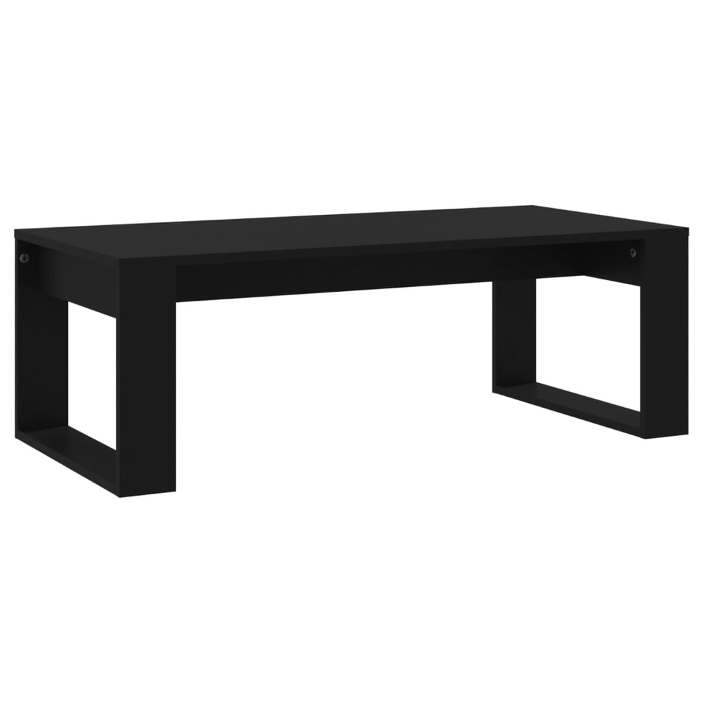 Konferenční Stolek Černý 102 X 35 X 50 Cm Kompozitní Dřevo