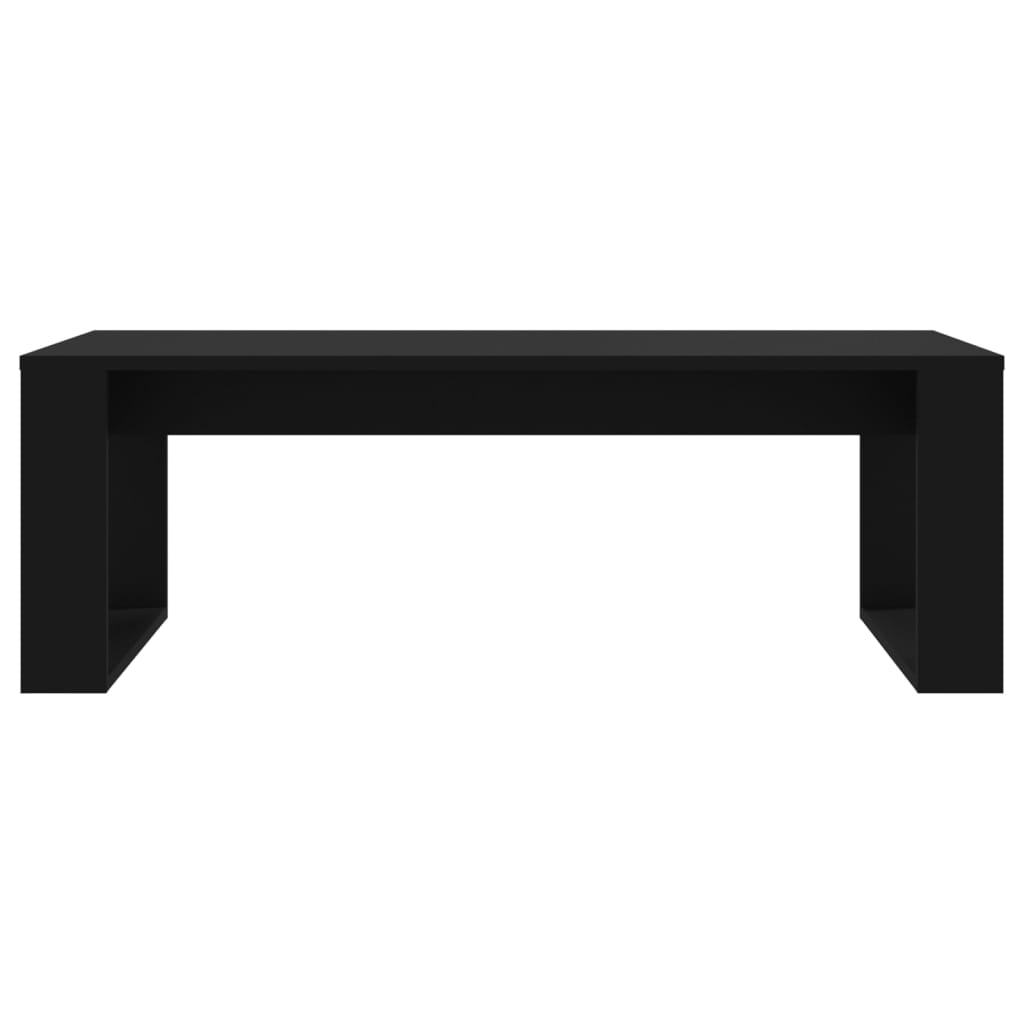 Konferenční Stolek Černý 102 X 35 X 50 Cm Kompozitní Dřevo