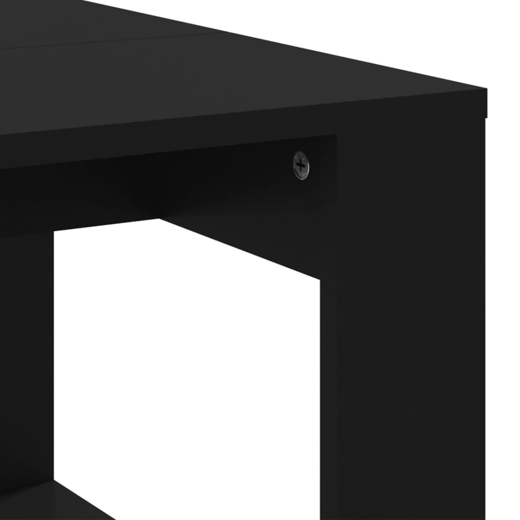 Konferenční Stolek Černý 102 X 35 X 50 Cm Kompozitní Dřevo