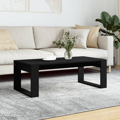 Konferenční Stolek Černý 102 X 35 X 50 Cm Kompozitní Dřevo