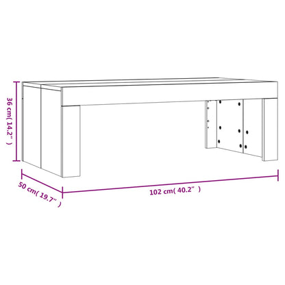 Konferenční Stolek 102X50X36 Cm Kompozitní Dřevo