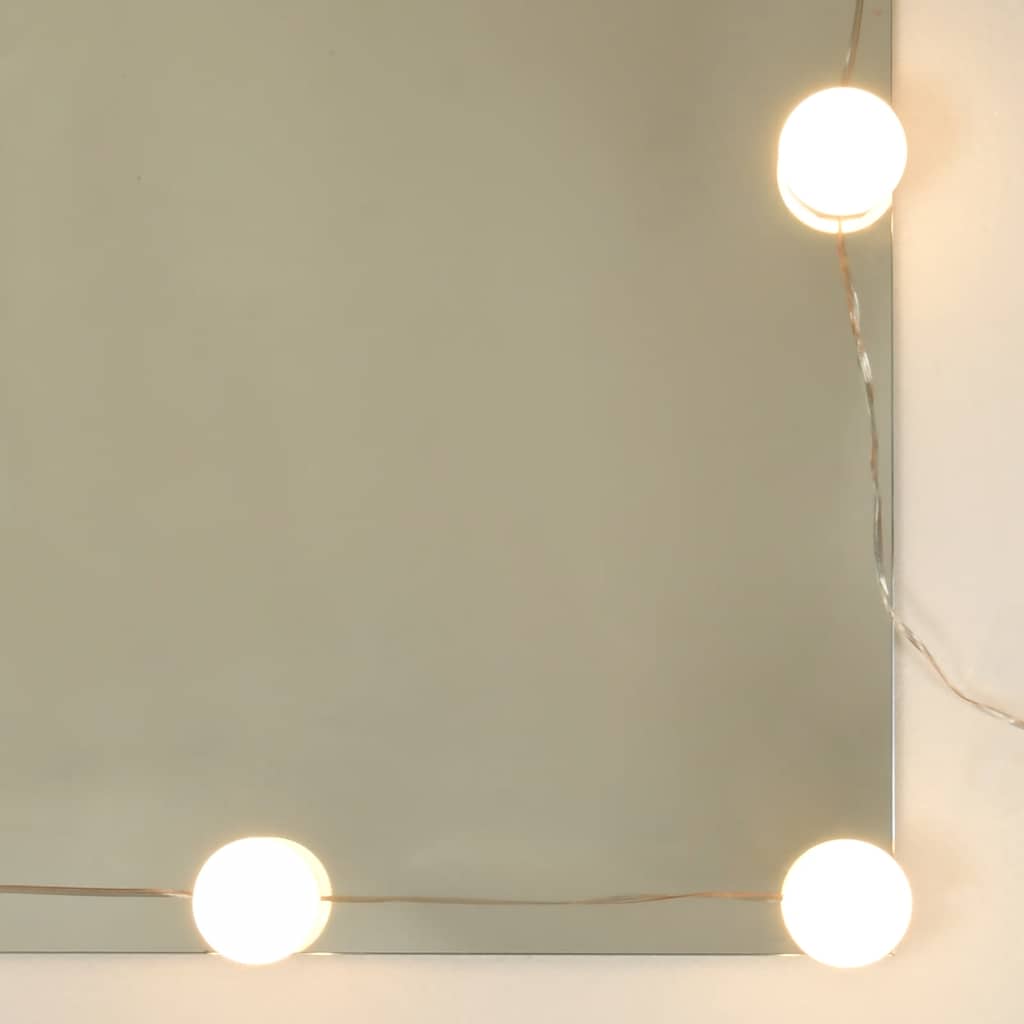 Zrcadlová Skříňka S Led Černá 60 X 31,5 X 62 Cm