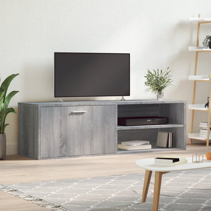 Tv Stolek Betonově Šedý 120 X 34 X 37 Cm Kompozitní Dřevo