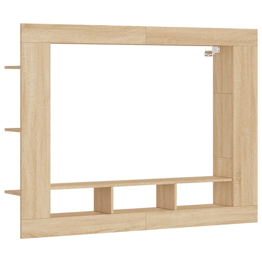 Tv Skříňka 152 X 22 X 113 Cm Kompozitní Dřevo