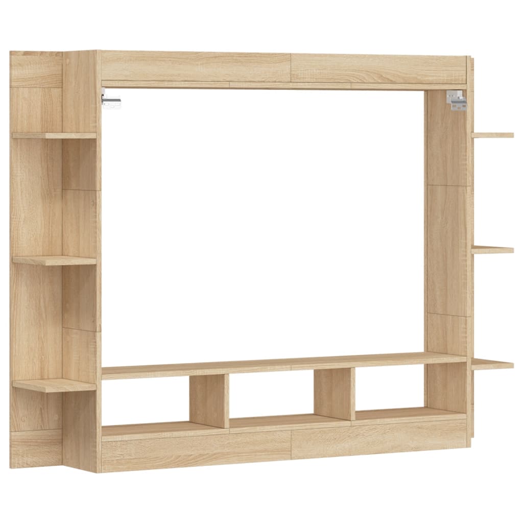 Tv Skříňka 152 X 22 X 113 Cm Kompozitní Dřevo