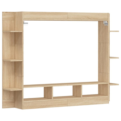 Tv Skříňka 152 X 22 X 113 Cm Kompozitní Dřevo