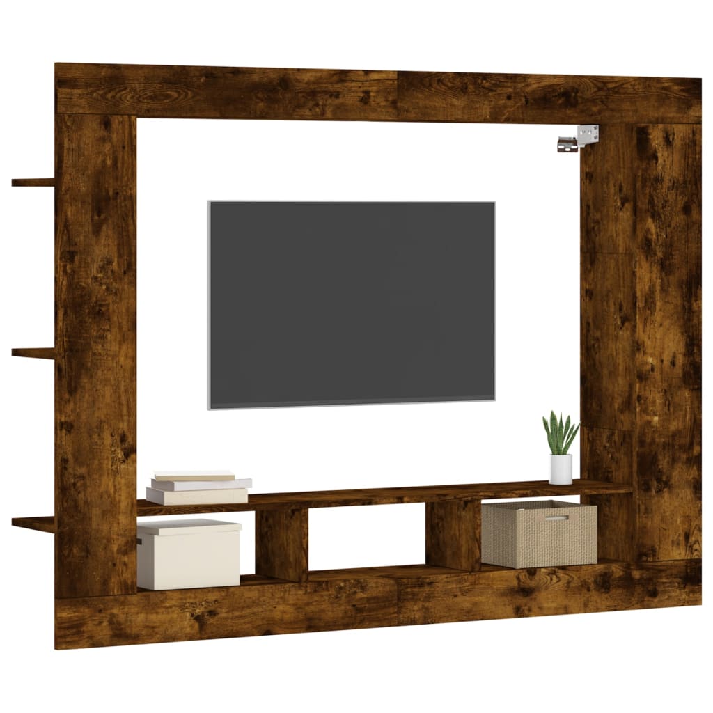 Tv Skříňka 152 X 22 X 113 Cm Kompozitní Dřevo