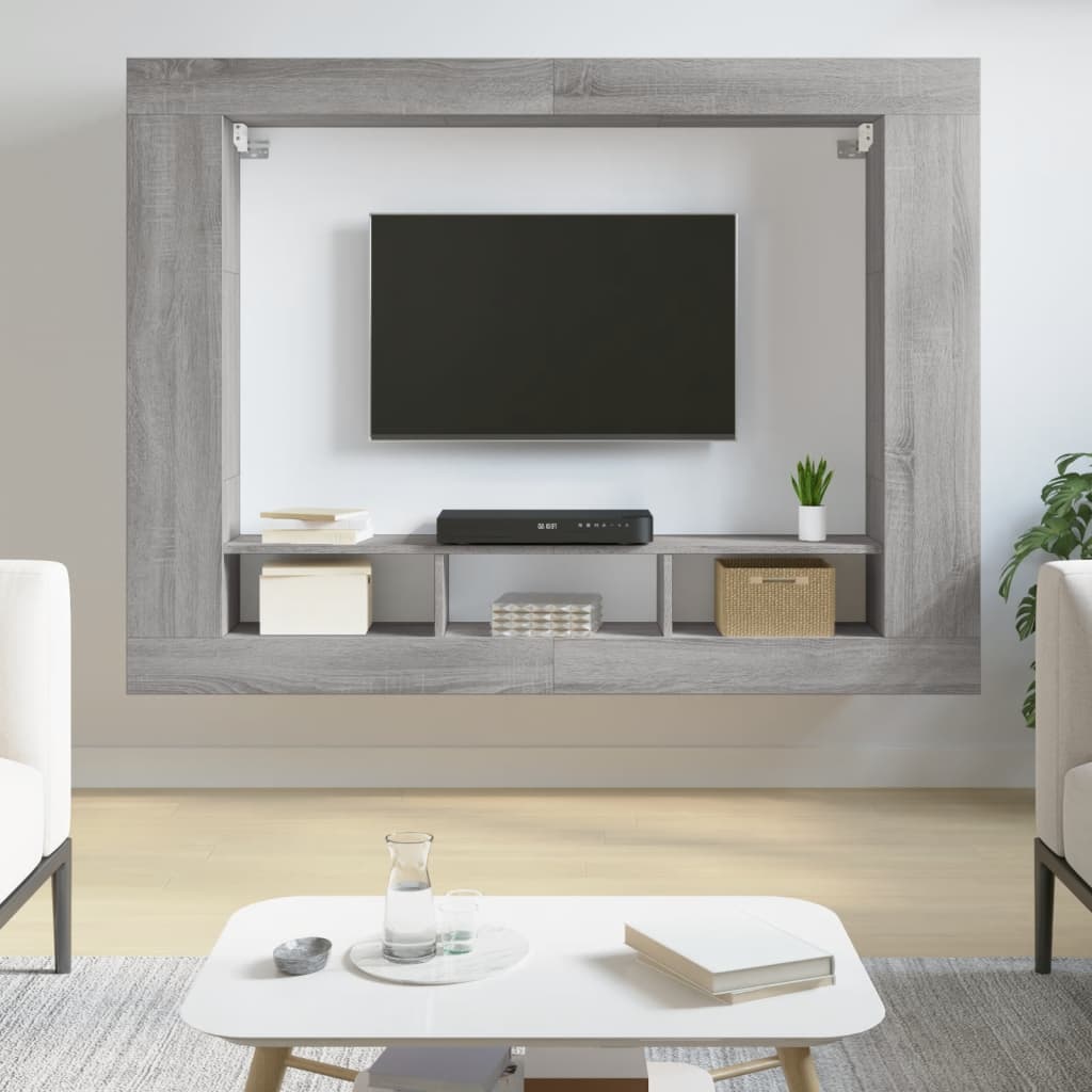 Tv Skříňka 152 X 22 X 113 Cm Kompozitní Dřevo