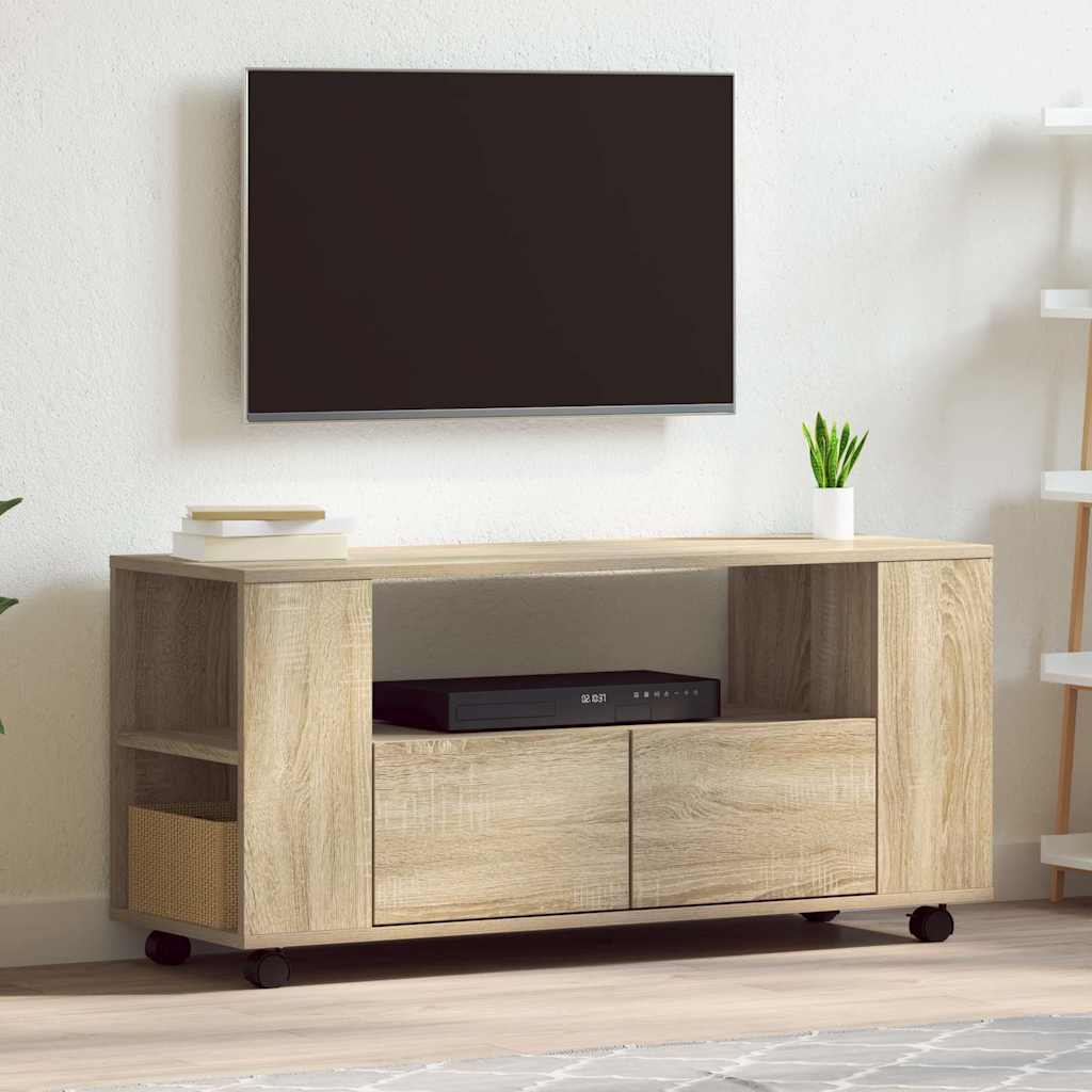 Tv Skříňka 102 X 34,5 X 43 Cm Kompozitní Dřevo
