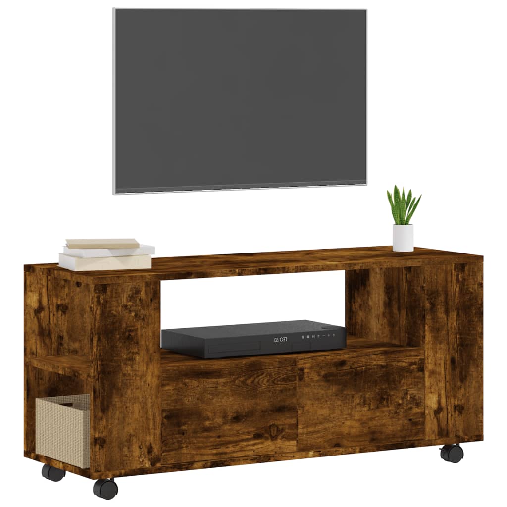 Tv Skříňka 102 X 34,5 X 43 Cm Kompozitní Dřevo