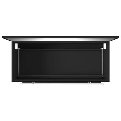 Koupelnová Skříňka Se Zrcadlem Černá Kompozitní Dřevo