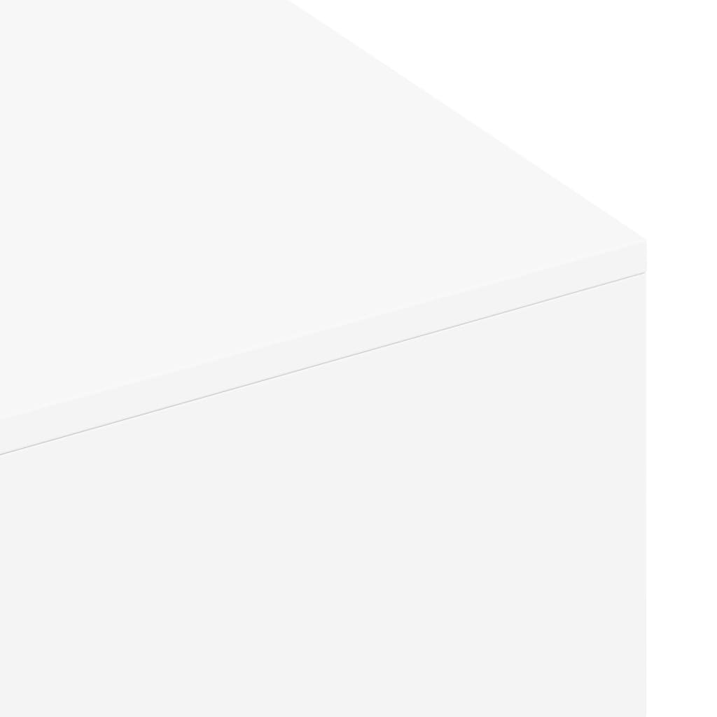 Konferenční Stolek Bílý 100 X 49,5 X 31 Cm Kompozitní Dřevo