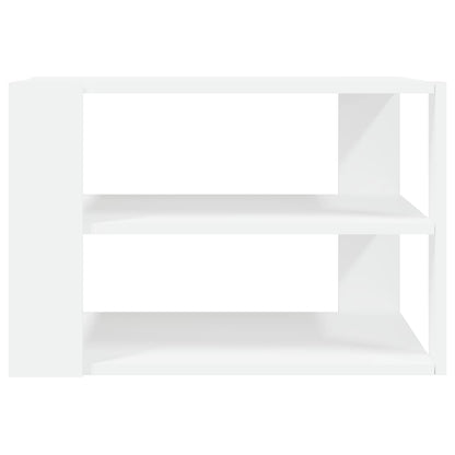 Konferenční Stolek Bílý 59,5 X 59,5 X 40 Cm Kompozitní Dřevo