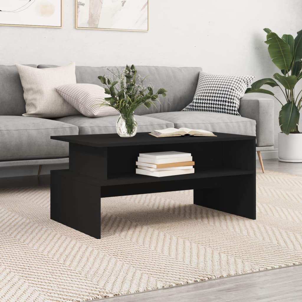 Konferenční Stolek Bílý 90 X 55 X 42,5 Cm Kompozitní Dřevo