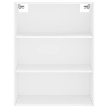 Skříň Highboard Bílá 69,5 X 34 X 180 Cm Kompozitní Dřevo