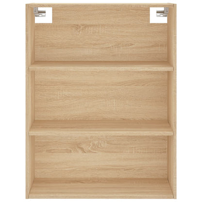 Skříň Highboard Dub Sonoma 69,5 X 34 X 180 Cm Kompozitní Dřevo
