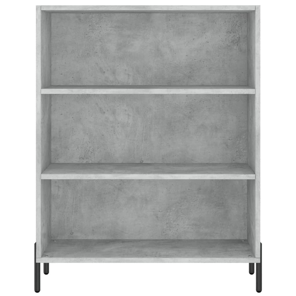 Skříň Betonově Šedá 69,5 X 32,5 X 180 Cm Kompozitní Dřevo