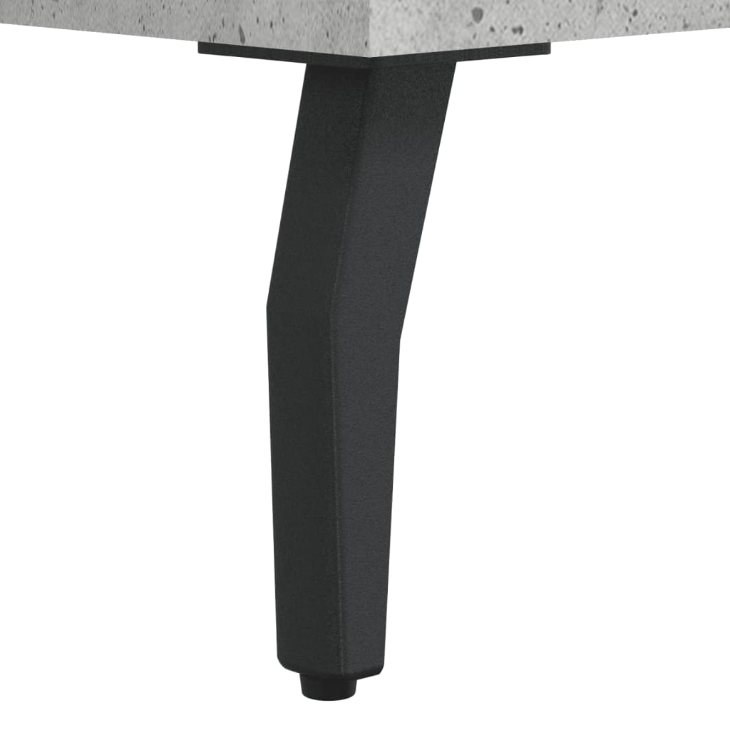 Skříň Betonově Šedá 69,5 X 32,5 X 180 Cm Kompozitní Dřevo