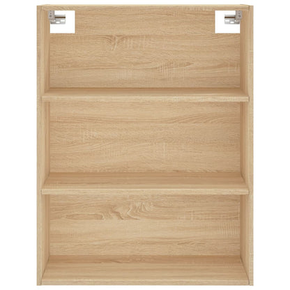 Skříň Highboard Dub Sonoma 69,5 X 34 X 180 Cm Kompozitní Dřevo