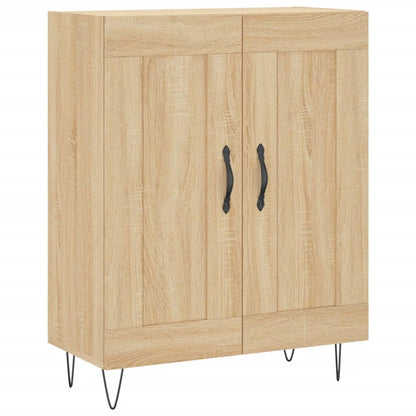 Skříň Highboard Dub Sonoma 69,5 X 34 X 180 Cm Kompozitní Dřevo