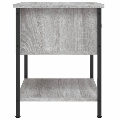 Noční Stolky 2 Ks Šedé Sonoma 34X35,5X45 Cm Kompozitní Dřevo