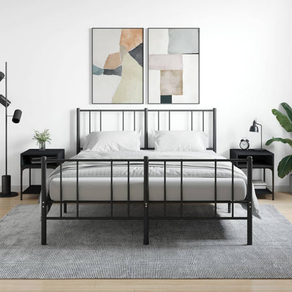 Noční Stolky 2 Ks 40 X 41 X 50 Cm Kompozitní Dřevo