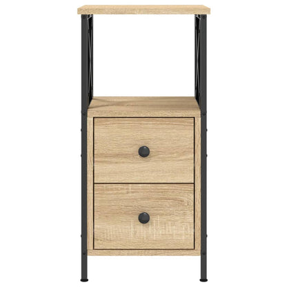 Noční Stolky 2 Ks Dub Sonoma 34 X 35,5 X 70 Cm Kompozitní Dřevo