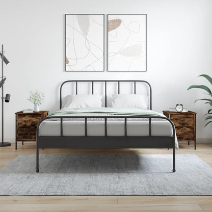 Noční Stolky 2 Ks 40 X 42 X 50 Cm Kompozitní Dřevo