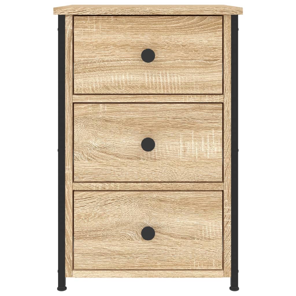 Noční Stolky 2 Ks Dub Sonoma 40 X 36 X 60 Cm Kompozitní Dřevo