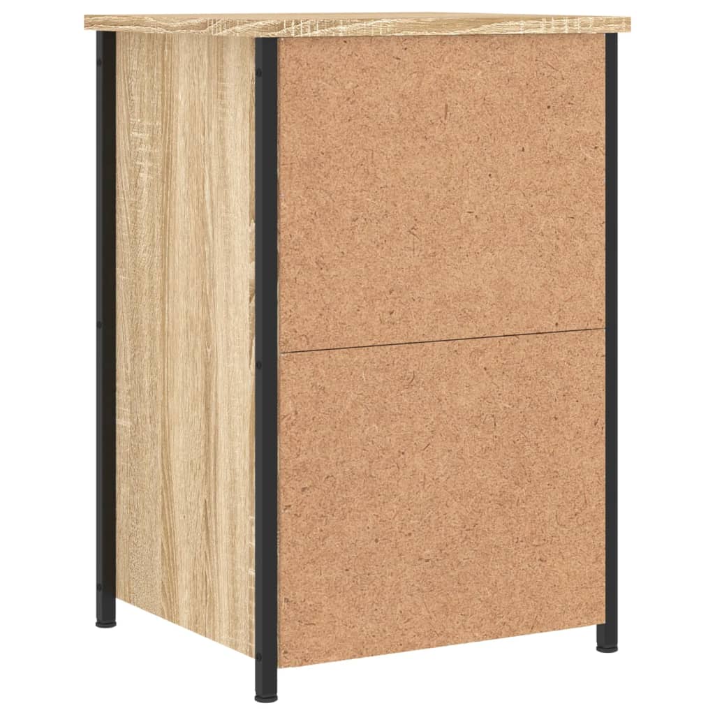 Noční Stolky 2 Ks Dub Sonoma 40 X 36 X 60 Cm Kompozitní Dřevo