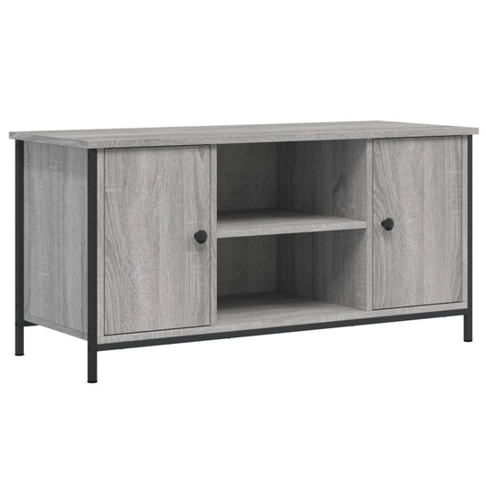 Tv Skříňka Šedá Sonoma 100 X 40 X 50 Cm Kompozitní Dřevo