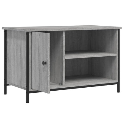 Tv Skříňka Šedá Sonoma 80 X 40 X 50 Cm Kompozitní Dřevo