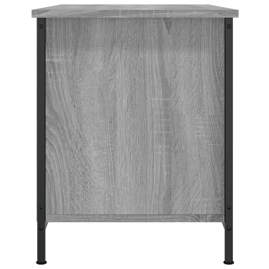 Tv Skříňka Šedá Sonoma 80 X 40 X 50 Cm Kompozitní Dřevo