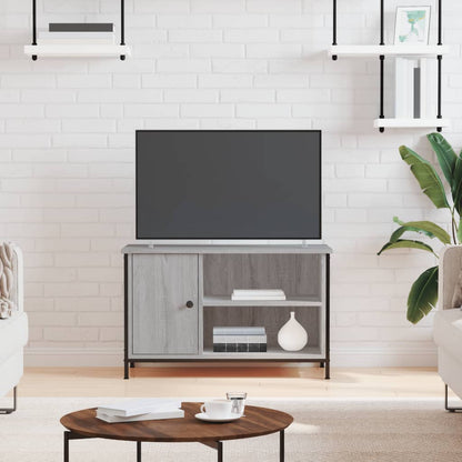 Tv Skříňka Šedá Sonoma 80 X 40 X 50 Cm Kompozitní Dřevo