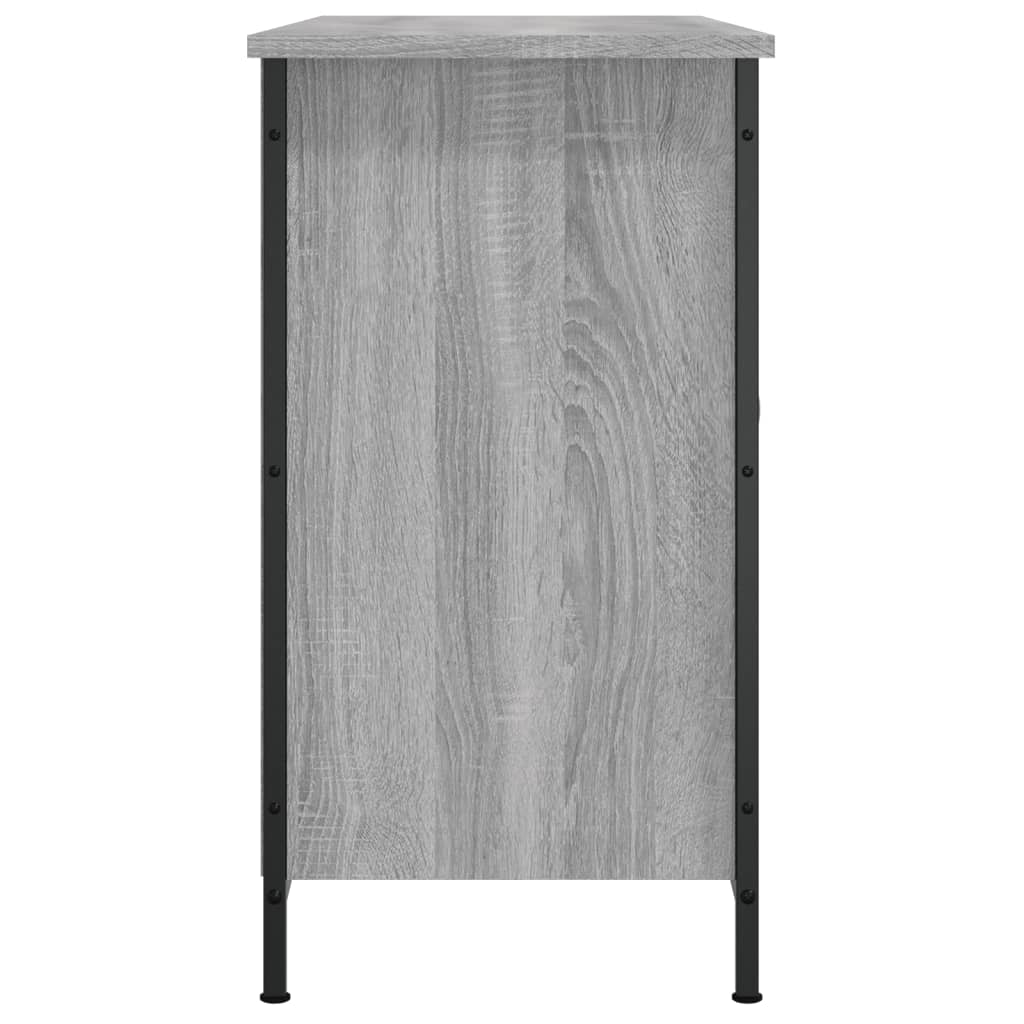 Tv Skříňka Šedá Sonoma 100 X 35 X 65 Cm Kompozitní Dřevo