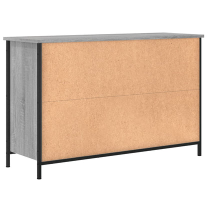 Tv Skříňka Šedá Sonoma 100 X 35 X 65 Cm Kompozitní Dřevo