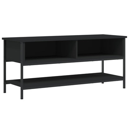 Tv Skříňka Černá 100 X 35 X 45 Cm Kompozitní Dřevo