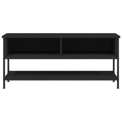 Tv Skříňka Černá 100 X 35 X 45 Cm Kompozitní Dřevo