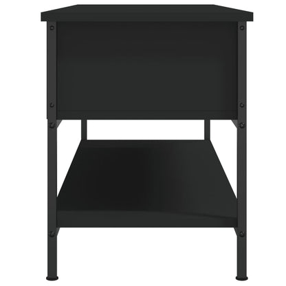 Tv Skříňka Černá 100 X 35 X 45 Cm Kompozitní Dřevo