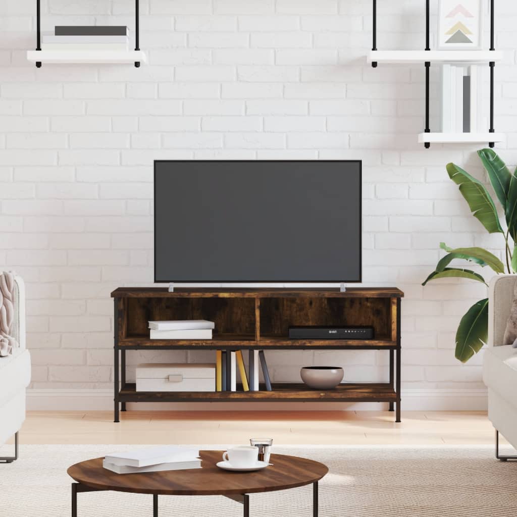 Tv Skříňka Černá 100 X 35 X 45 Cm Kompozitní Dřevo