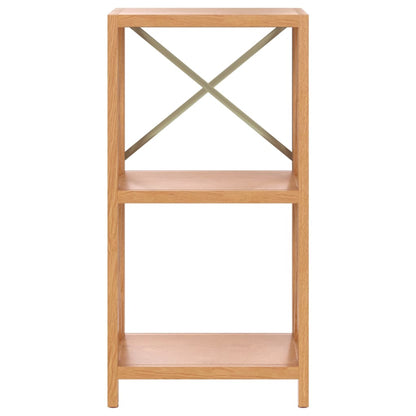 3Patrový Regál 40 X 30 X Masivní Dubové Dřevo
