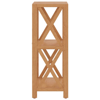 3Patrový Regál 40 X 30 X Masivní Dubové Dřevo