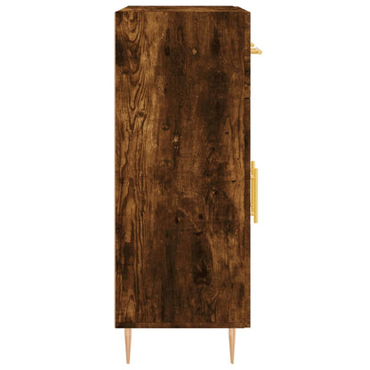 Příborník Kouřový Dub 69,5 X 34 X 90 Cm Kompozitní Dřevo