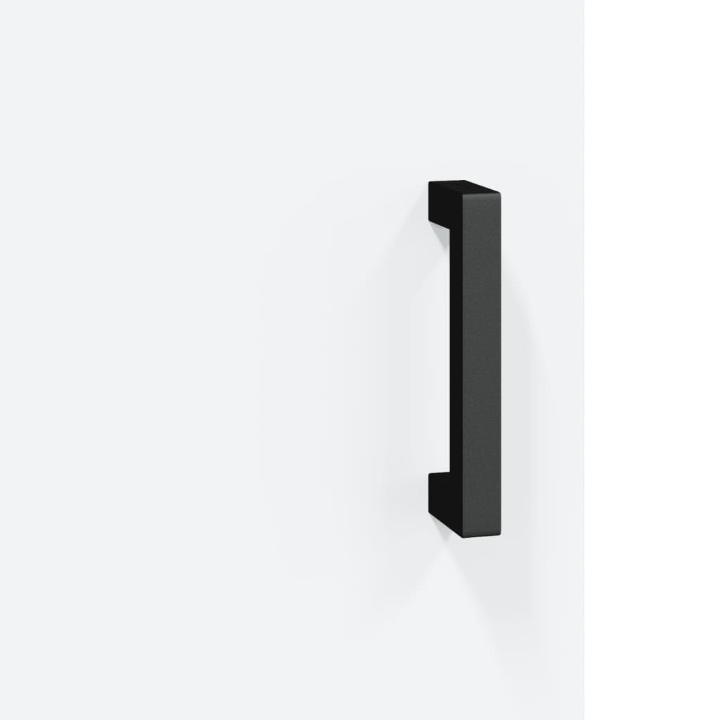 Příborník Bílý 69,5 X 34 X 90 Cm Kompozitní Dřevo